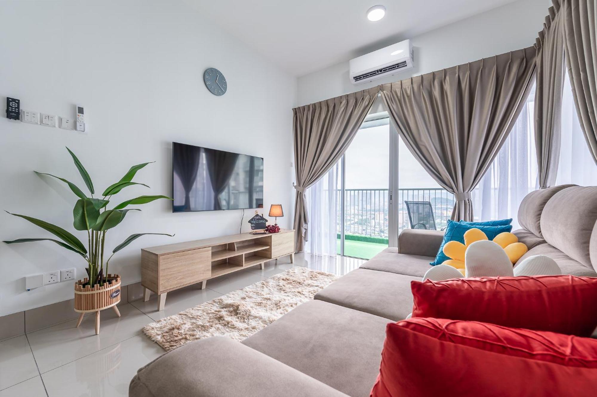 Apartemen 5min To Kl Trx Bukit Bintang For 6paxs